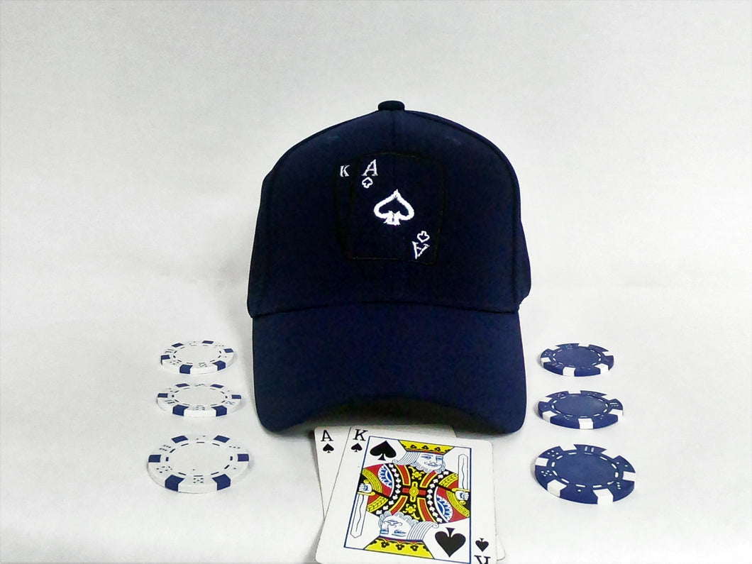 Black Jack Black on Navy Hat