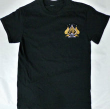 Load image into Gallery viewer, Lucky 7&#39;s Gold on Black T-Shirt
